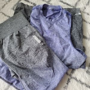 Gymshark Purple Ombre Set